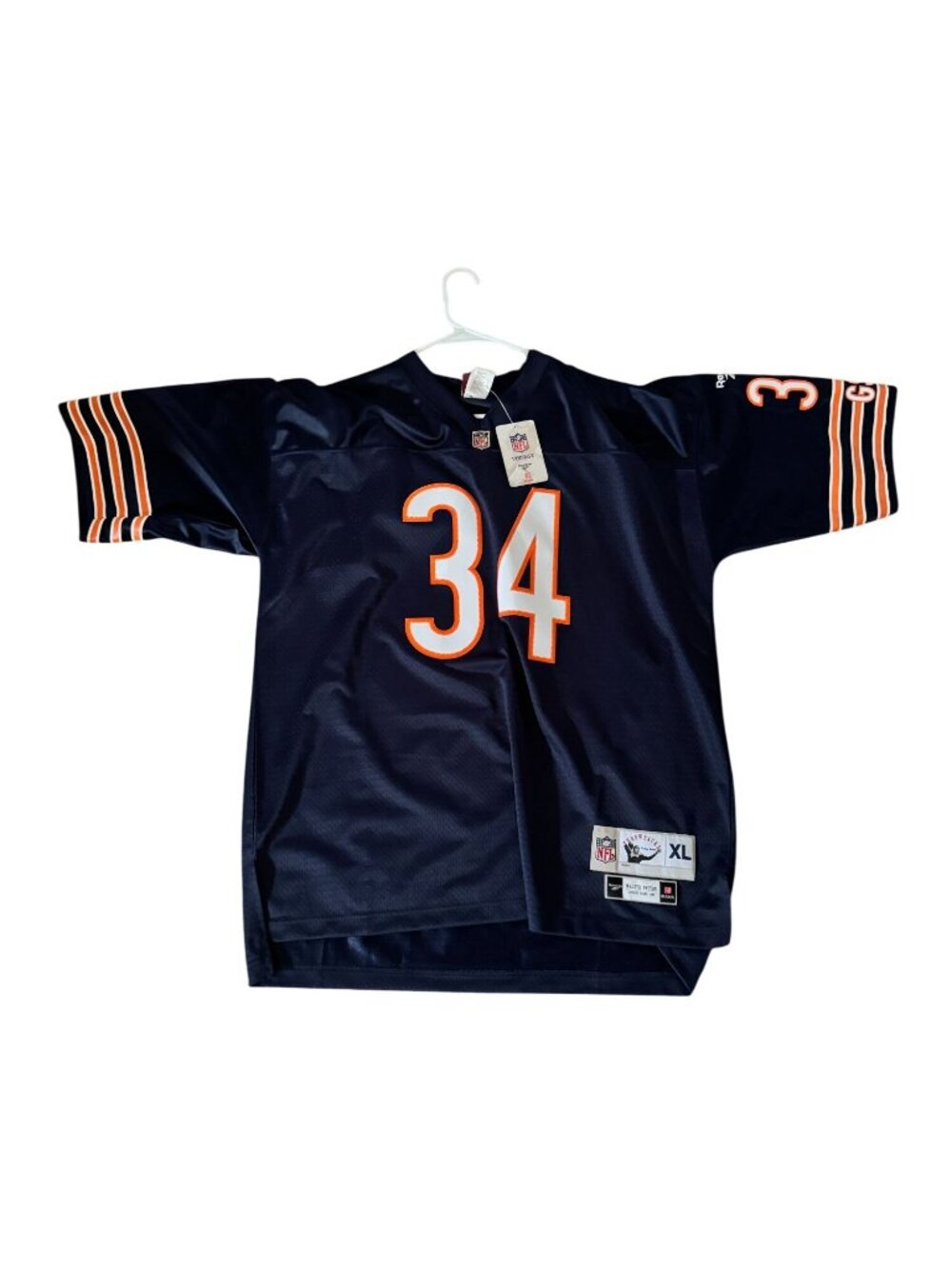 Walter Payton Chicago Bears Throwback Jersey Reebok NFL Vintage Collection XL NW - Picture 2 of 9